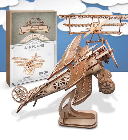 Maqueta Madera Aeroplano