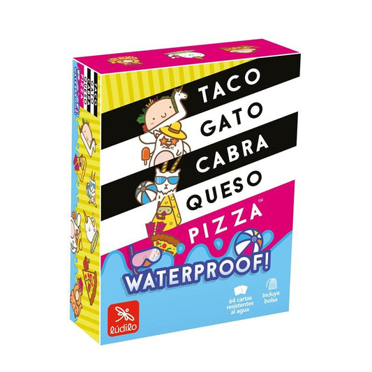Taco Gato Cabra Queso Pizza Waterproof