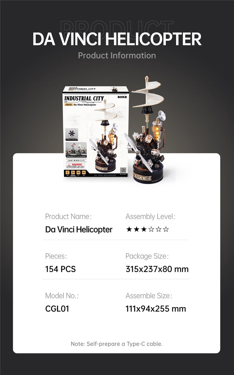 Da Vinci Helicopter