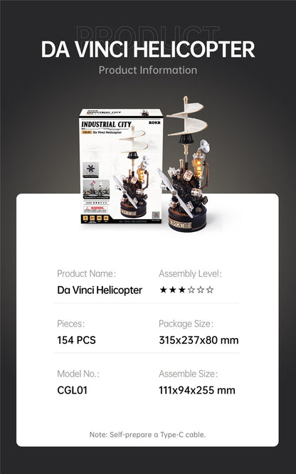 Da Vinci Helicopter