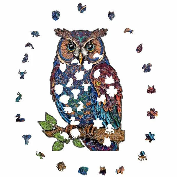 PUZZLE: WISDOM OWL MADERA