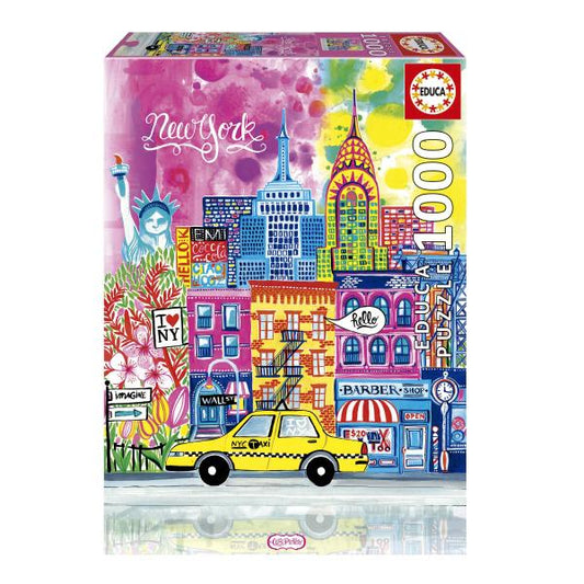 NEW YORK BY CAR PINTO PUZZLE 1000 PIEZAS