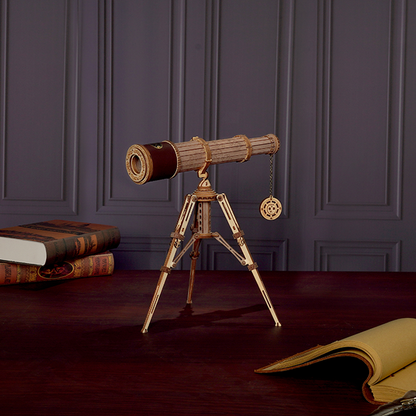 Maqueta madera Telescopio