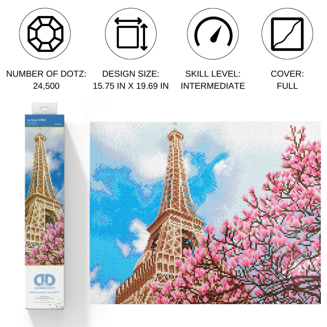 Diamond painting kit: La torre Eiffel