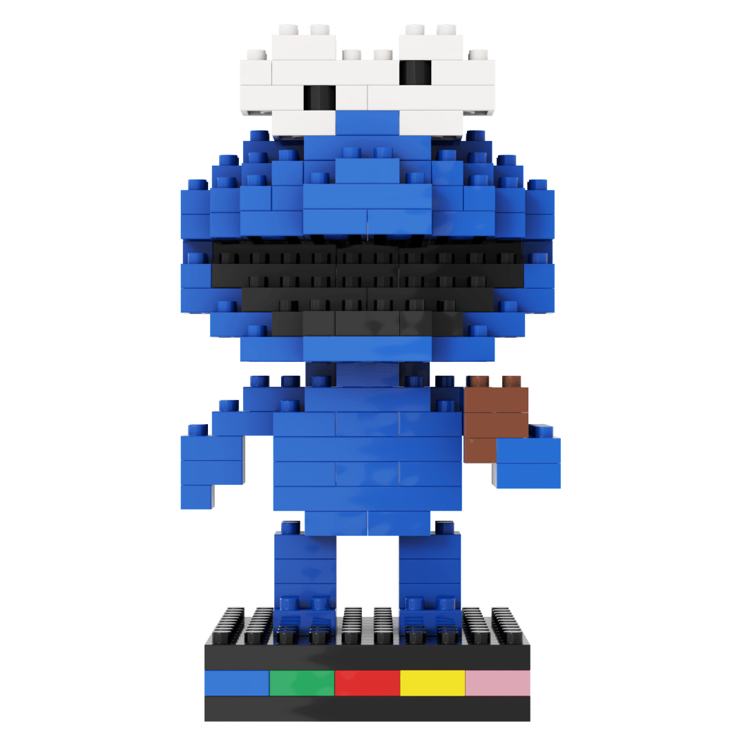 monstruo de las galletas pixo world