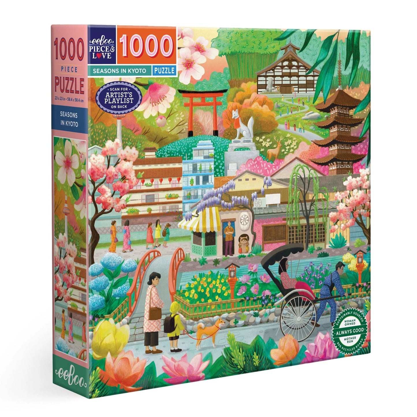EEBOO 1000 PIEZAS SEASONS IN KYOTO
