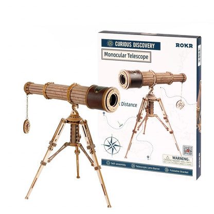 Maqueta madera Telescopio