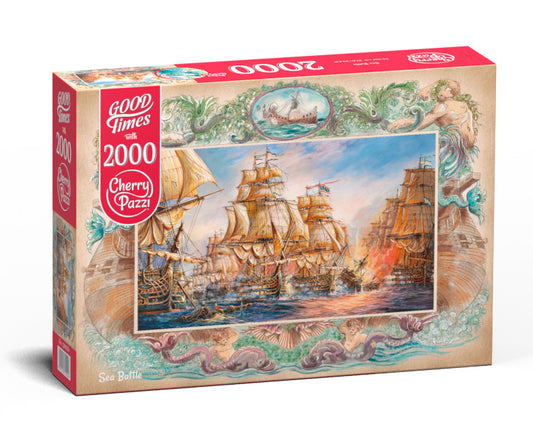 BATALLA NAVAL - PUZZLE 2000 PIEZAS