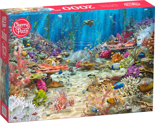 Paraíso de los arrecifes de coral - puzle 2000 piezas