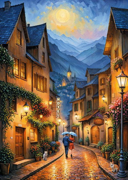UN PASEO TRANQUILO - PUZZLE 1000 PIEZAS