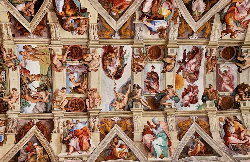 1000 CAPILLA SIXTINA MINIATURA