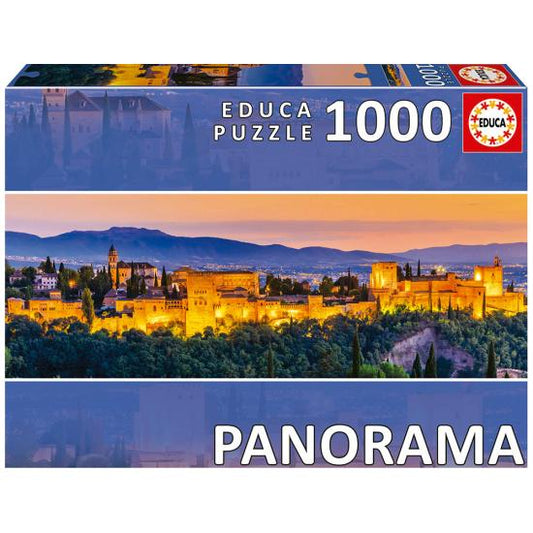 P1000 Panorama Atardecer en Alhambra