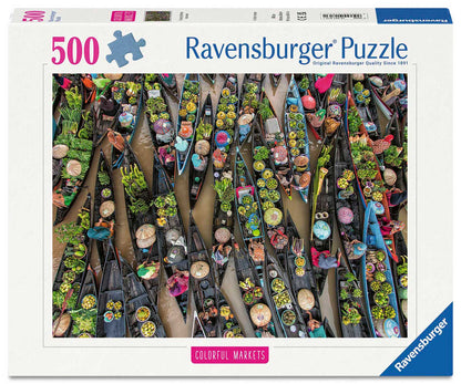 Mercado Flotante Puzzle 500 Piezas