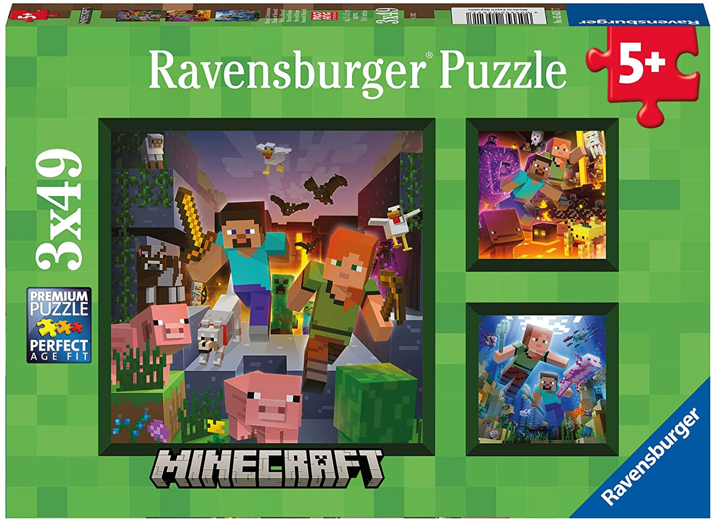 Minecraft: Bumper Pack (3x49 piezas)