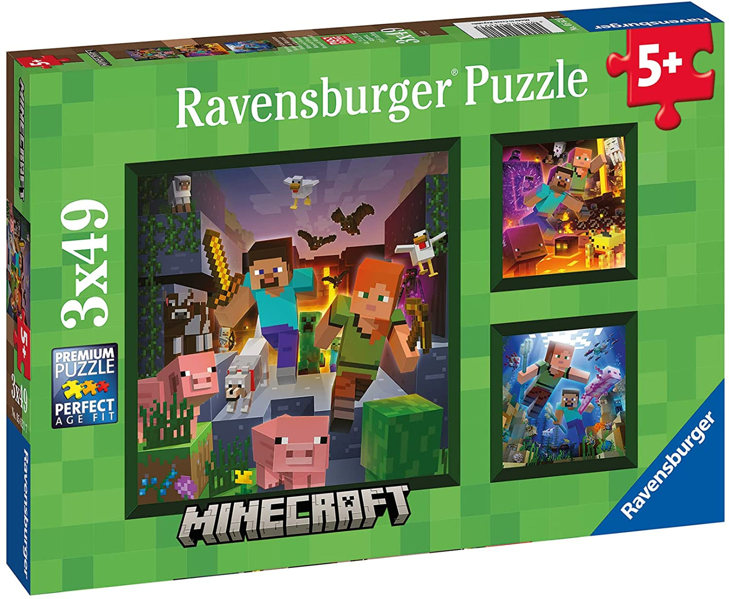 Minecraft: Bumper Pack (3x49 piezas)