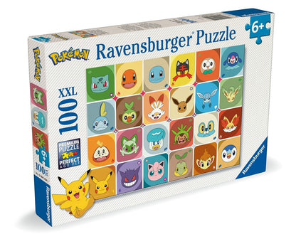 Pokémon: Tipos de Pokémon (100 piezas)