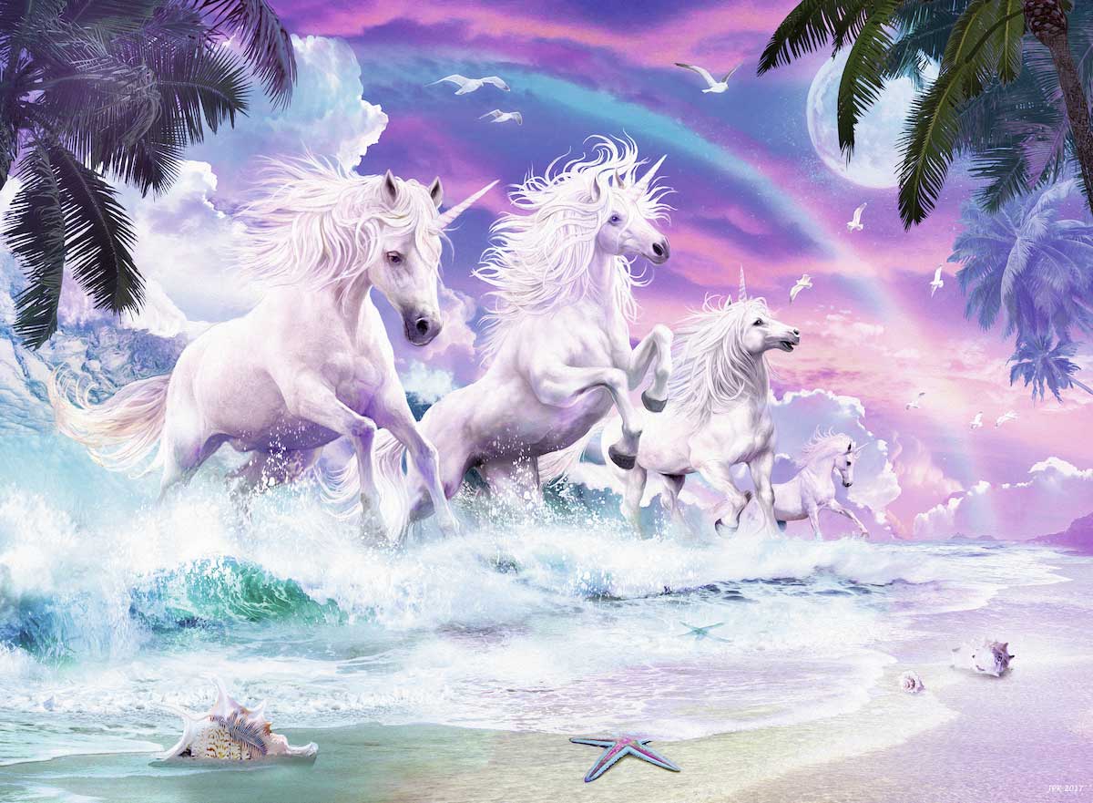 Unicornios en la Playa (150 piezas)