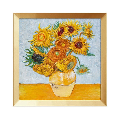 Pintura 3D Grande : Girasoles Van Gogh